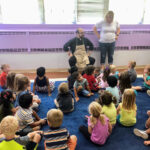 children attending Chapel Time