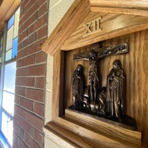 Stations of the Cross in the Church