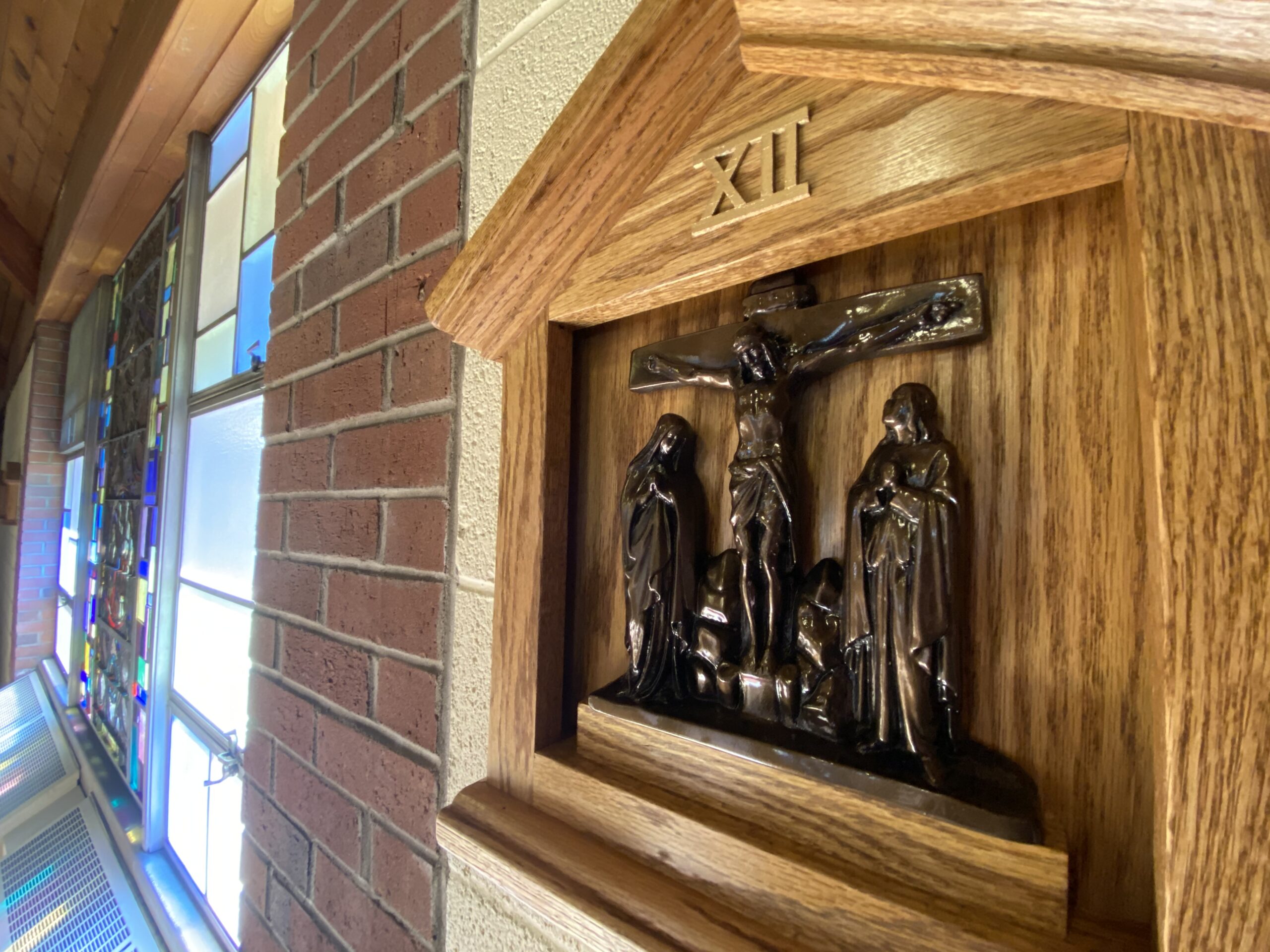Stations of the Cross in the Church