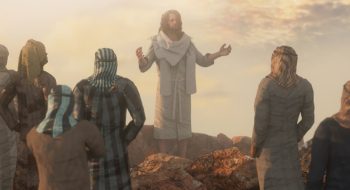 Jesus Christ Preaches the Sermon