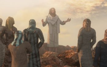 Jesus Christ Preaches the Sermon