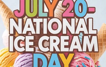 July 20. 2025 National Ice Cream SUNDAE FUNDAY
